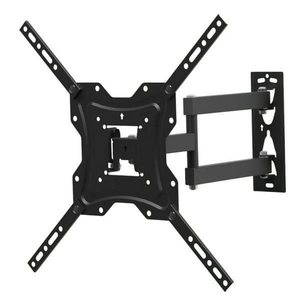 Soporte para TV 19"-55" Kashbill, Fácil Instalación, Distancia a Pared 40-395mm, 30kg, Brazo Articulado, Ajuste Vertical 5° -10°- Mod. 118