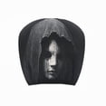thumbnail image 3 of Aurorax Fall Halloween Car Decor 2 Pack,Scary Headrest Covers for Cars,Elastic Scary Face Universal Automotive Seat Cover Accessories for Truck,Vehicle,SUV Interior Decoration, 3 of 6