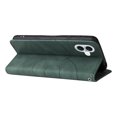 thumbnail image 4 of Allytechgroup Flip Cover Case for iPhone 16, RFID Blocking PU Leather TPU Inner Folio Stand Hand Wrist Cards Holder Wallet Case for Apple iPhone 16, Green, 4 of 8