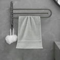 thumbnail image 6 of Btomtd Solid Color Hand Towel Absorbent and Soft Face Towel Easy Care Suitable for Home Use or as a Gift Towels - 29.13'x13.38', Gray, 6 of 6
