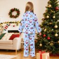 thumbnail image 5 of Gubotare Christmas Gifts for Girls Little Boys Pajama Pjs Jammies Kids 2 Piece Sleepwear Clothes Size 7-8 (Light Blue,7-8 Years), 5 of 9