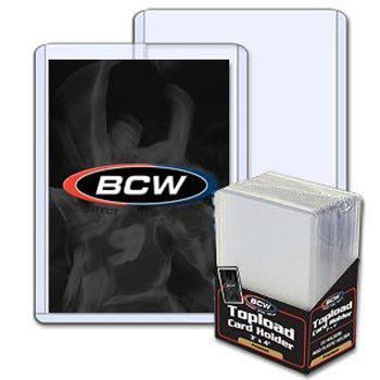 BCW 3x4 TOPLOAD CARD HOLDER PREMIUM    Baseball Basketball  Football 6 