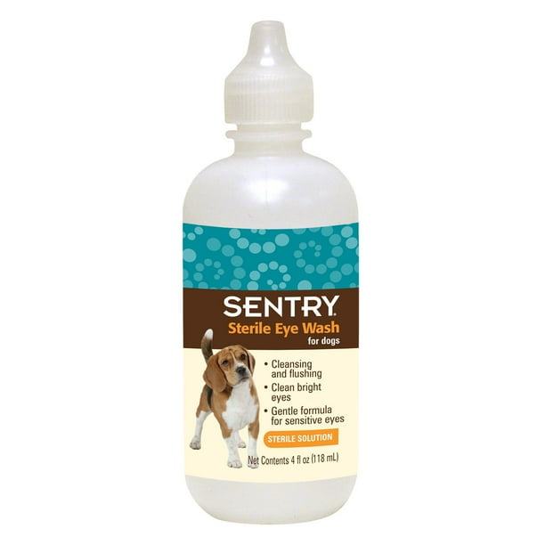 Sentry Sterile Eye Wash For Dogs, 4 Fluid Ounce