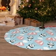 thumbnail image 6 of Picia Cute Panda Flying in the Sky Print Christmas Tree Skirt , Christmas Tree Skirt Ornaments for Merry Christmas Holiday Party Decorations Indoor Outdoor-30", 6 of 7
