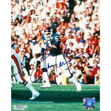 Harry Carson New York Giants - SB XXI Action - 8x10 Autographed Photo