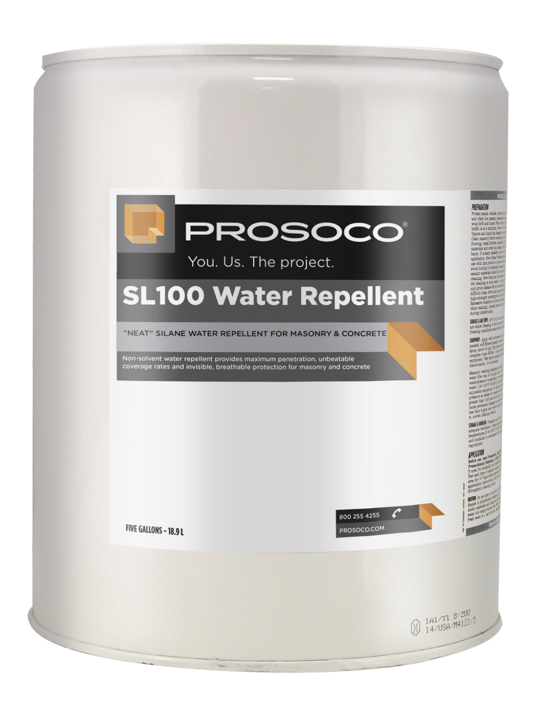 PROSOCO SL100 Water Repellent Great Sealer for Garage Floors NonSlippery NonSticky