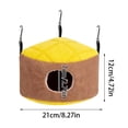 thumbnail image 2 of Lit Suspendu d'Hiver Chaud pour Oiseaux, Cage pour Petits Perroquets, Conures et Hamsters, 2 of 6
