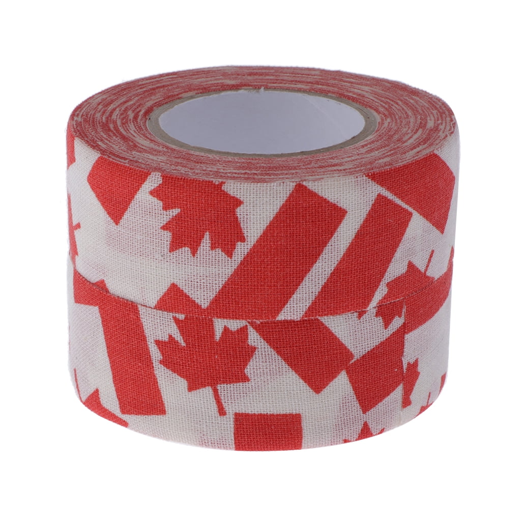 2Rolls High Strength Wearproof Adhesive Ice Hockey Stick Tape Red