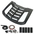 thumbnail image 2 of Car Rear Window Louver, Windshield Scoop Cover ABS Plastic Unique Easy Installation  for Cars, 2 of 7
