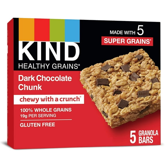 Kind Granola Dark Chocolate Chunk Bars 5-Pack 6.2 oz (Pack of 8)