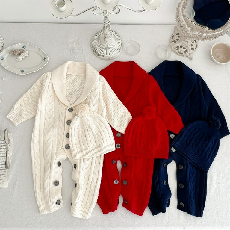 Baby half top sleeves sweater