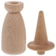 thumbnail image 4 of Figura de madera, muñeco de madera con clavijas, juguete de imitación, muñecos de madera en blanco con clavijas, decoración para mesa de arena, 4 of 8