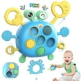 thumbnail image 1 of GRM Toddler GRM Learning Crab Pull String Toy, Sensory Travel Toy for Ages 1-3, 1 of 7