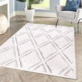 thumbnail image 2 of My Texas House Calla 9' X 12' Grey Damask Outdoor Rug, 2 of 7