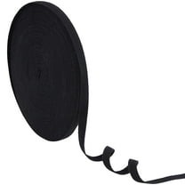 43.7 Yards Black Bookbinding Sewing Tape 3/8Inch Wide Bookbinding Repair Tape Cloth Supplies for Bookbinding Book Arts Sewing DIY Craft