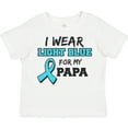 thumbnail image 3 of Inktastic I Wear Light Blue for My Papa Boys or Girls Toddler T-Shirt, 3 of 5