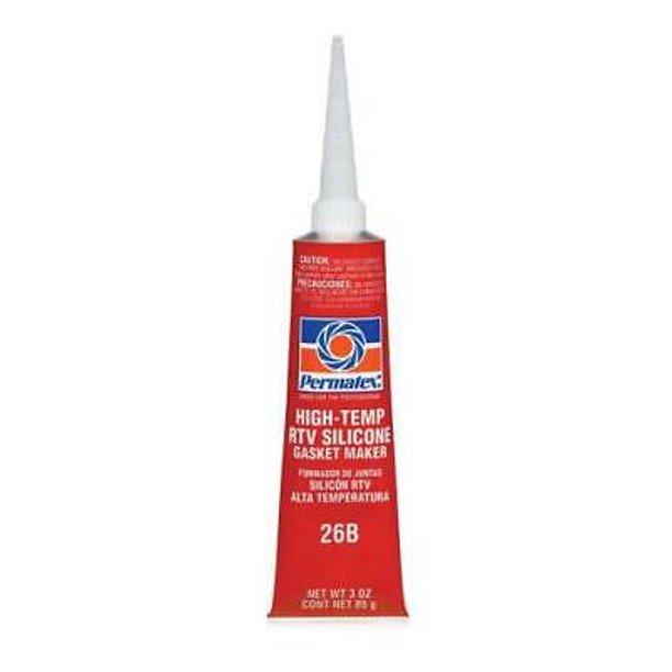 2PK Permatex Type999 High Temperature RTV Silicone Gasket Maker 3 oz