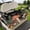 Black, variant on Golf Cart Seat Covers for 2 Seater,Pink Mushroom Microfiber Cart Seat Towel Blanket,Spring Botanical Elegant Summer Floral Absorbent Breathable Non Slip Bench Seats Protector for Golf Course 51"x31"