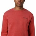 thumbnail image 5 of Columbia Men's Hart Mountain II Crew, Red Jasper Heather, Small, 5 of 5