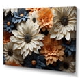 thumbnail image 2 of Designart "Radiant White And Orange Daisy Florescence" Daisies Wall Art Prints, 2 of 7