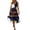 Blue(Halloween Ghost), variant on Halloween Summer Dresses for Women Casual Fashion Midi Dress Flowy Hankerchief Hem Swing Womens Tank Dress Boho Beach Halloween Party Graphic Sleeveless Dress Purple M