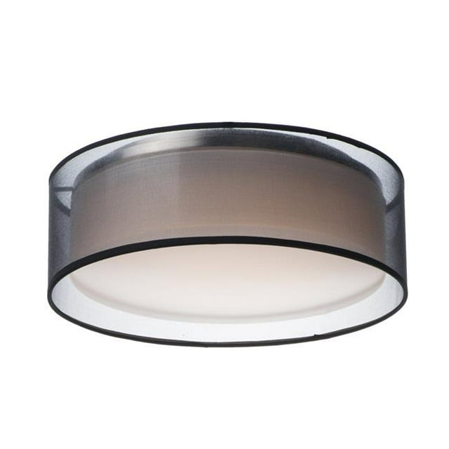 Maxim 10220BO 16 Po. Prime LED Lampe de Plafond Encastrable, Organza Noir