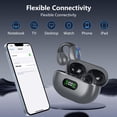 thumbnail image 4 of Auriculares inalámbricos Bluetooth 5.3 con clip NUPLEA Elegant Grey, 4 of 7