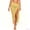 #0362-Yellow, variant on Women's Maxi Skirts American Flag Printed Wrap Tie Side Beach Cover Up Skirts Casual 4th of July Vacation Style Lightweight Breathable Flowy Loose Fit Summer Skirts