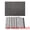 Gray, variant on Unique Bargains 6pcs Stylish Faux Leather Placemats Gray 16.9"x11.8"
