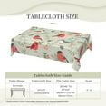 thumbnail image 5 of Christmas Tablecloth 54x72Inch, Christmas Table Clothes for Rectangle Tables, Snowman Christmas Tablecloth, Winter Holiday Tablecloth for Christmas Decoration, Party and Family Gathering, 5 of 5
