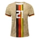 thumbnail image 5 of Playeras De Hombre Camiseta Informal De Verano De Manga Corta Con Cuello Redondo Y Estampado De Letras Y Caras Para Hombre, 5 of 6