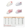 thumbnail image 2 of Fangasis Girls Casual Shoe Comfortable Walking Shoes Magic Tape Sneaker School Non-slip Sneakers Pink 6.5C, 2 of 4
