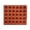 Red, variant on WEIOUKC Peanut Butter Cup Molds, Silicone Mini Tart Pan,Cavity Silicone Baking Mold, Non-Stick Chocolate & Cupcake Tray for Brownie