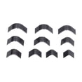 thumbnail image 2 of Leather Die Cutter, Leathers Shape Punch Various Sizes Portable 10Pcs  for Rubber, 2 of 8