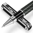 thumbnail image 2 of STONEGO Carbon Fiber Signature Pen - Premium Metal Gel Ink Pen with Micro Point 0.5mm, Black Ink, Smooth Writing Ball Pen for Professional and Everyday Use, 2 of 8