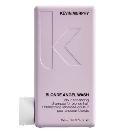 KEVIN.MURPHY BLONDE.ANGEL.WASH - Blonde Shampoo - Purple Shampoo for Blonde & Grey Hair - Colour Enhancement Hair Care - Colour Safe - Paraben & Sulphate Free - 250 mL / 8.4 fl oz