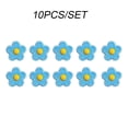 thumbnail image 4 of Inteprter 10 piezas de parches de flores para planchar sin planchar parches bordados autoadhesivos suministros de emergencia para sombreros de bricolaje Type3 NO3 Inteprter HA061188-03B, 4 of 6