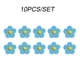 thumbnail image 5 of Advancent 10 Uds. Parche de flores para planchar sin planchar suministros de emergencia autoadhesivos duraderos prácticos para DIY Jeans zapatos azul Type3 NO3 Advancent HA061188-03B, 5 of 6