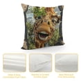 thumbnail image 4 of YINGXI Throws Pillows , Peeping from Broken Wall Comfortable Throw Pillow Cas 18x18in, 4 of 5