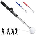 thumbnail image 4 of Dispositivo de práctica de swing de golf retráctil, dispositivo de práctica de golf en interiores, palo de swing con sonido, entrenamiento auxiliar, 4 of 4