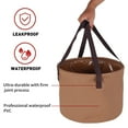 thumbnail image 2 of Toorise  Portable Collapsible Bucket 5.28 Gallon Folding Water Bucket Multifunctional Lightweight Foldable Water Container for Camping/Gardening/Hiking/Traveling/Fishing/Washing, 2 of 6