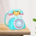 thumbnail image 3 of Cartoon Telephone Toy Leaning Machine Skill Cartoon Develop for Children Baby Preschool Light Green, 3 of 6