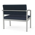 thumbnail image 5 of Lenox Steel Reception Waiting Bariatric Chair / Silver Steel / Blue / Blue, 5 of 5