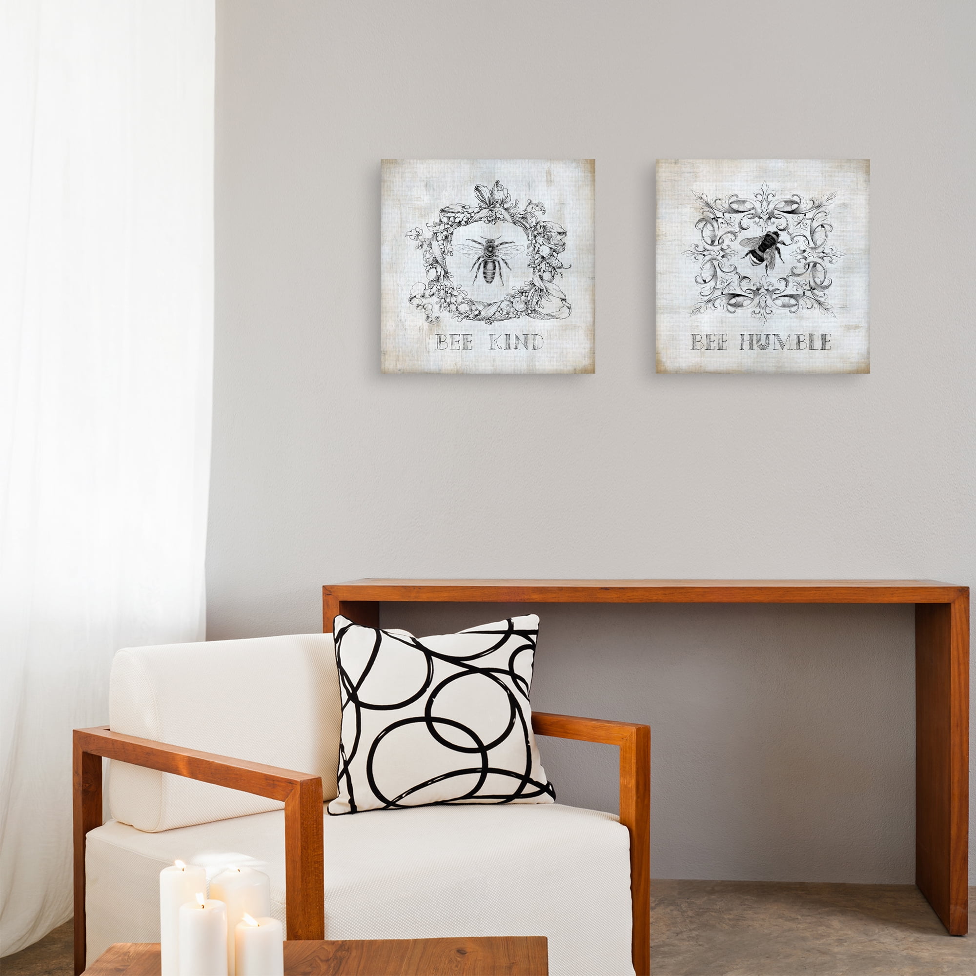 Be Kind & Be Humble by Carol Robinson Set of Canvas Art Prints