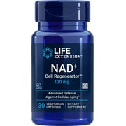 Life Extension NAD plus Cell Regenerator Nicotinamide Riboside -- 100 mg - 30 Vegetarian Capsules
