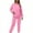 Pink, variant on FAIWAD Sweatshirt Sets for Women Long Sleeve Sweatshirt with Sweatpants Sets Plus Size 2 Piece Outfits Tracksuit