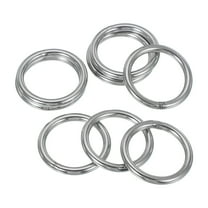 Uxcell Metal O Ring, Heavy Duty 304 Stainless Steel O Rings Welded ...