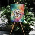 thumbnail image 4 of Funny Watercolor Adorable Labrador Retriever Peeking Through Torn Paper Effect Vertical Matte Canvas Poster Lab Dog Lover Gifts Wall Art Home Decor - 00026, 4 of 5