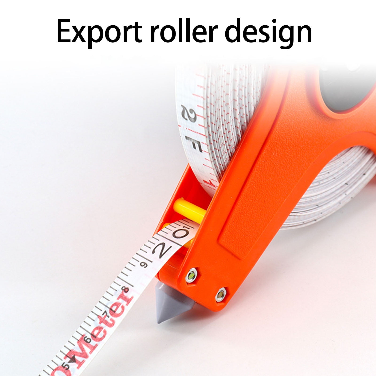 PVC Tape Measure Open Reel Tape Measure For Accurate 20M 30M 50M 100M Measurements Fiberglass Tape Measure
