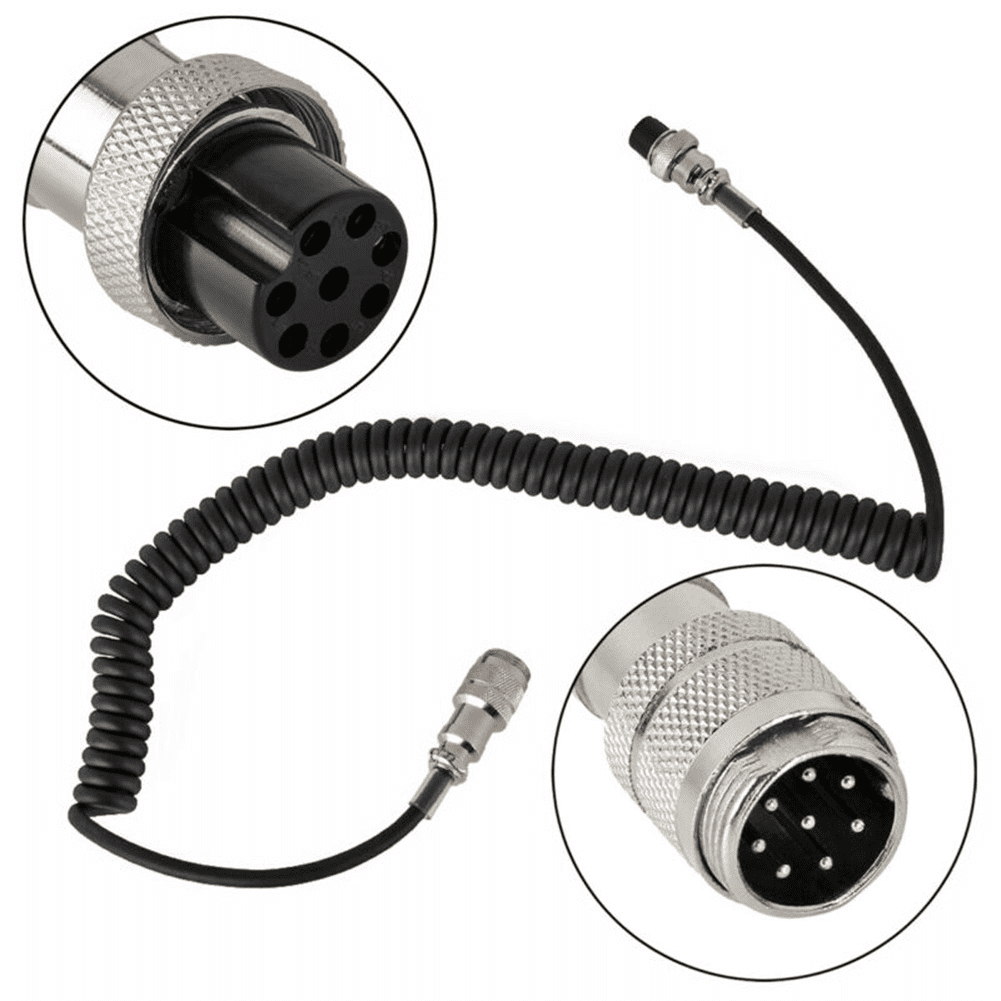 HAM CB Radio Microphone 8 Pin Mic Extension Cord Male To Female